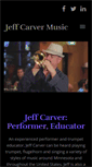 Mobile Screenshot of jeffcarvermusic.com